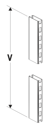 Stojiny 60 x 30 mm