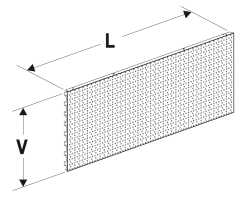 Zadn panel 1250 drovan